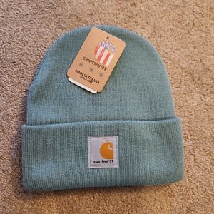 carhartt beanie light blue